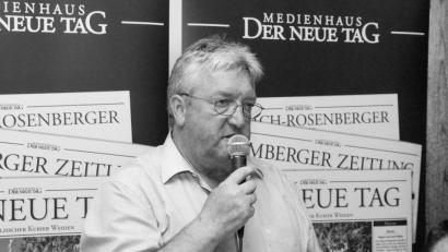 Archivbild: Petra Hartl
Der langjährige AZ-Ressortleiter Erich Lobenhofer ist im Alter von 67 Jahren verstorben.