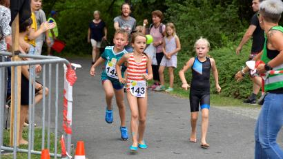 Archivbild: Ziegler
Beim Piratentriathlon können sich Kinder im Schwimmen, Radfahren und Laufen beweisen.