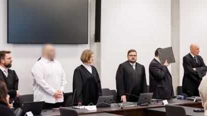Bild: Daniel Karmann/dpa
Nach mehr als dreieinhalb Monaten endete der Prozess gegen die beiden Angeklagten. (Archivbild)