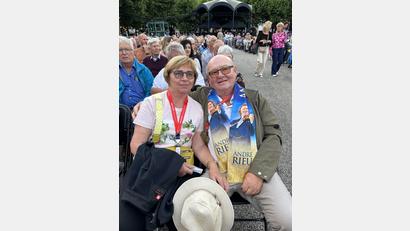 Bild: do
Auch Frohsinn-Präsident Erwin Dromann und Ehefrau Brigitte outeten sich als Rieu-Fans.