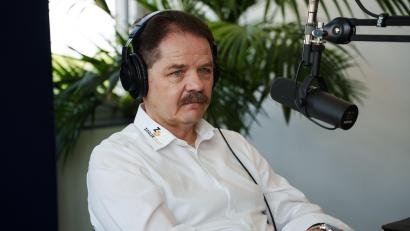 Bild: Jakob Graf
Franz Vodermeier, Geschäftsführer der Blue-Devils-Spielbetriebs-GmbH, war in der neuen Folge des Devils-Podcasts "Powerplay" zu Gast.