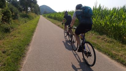 Symbolbild: Sebastian Hanauer
Zwischen See und Förrenbach bei Happurg ist ein 34-Rennradfahrer, der dort mit einem Begleiter unterwegs war, in einer Kurve von der Straße abgekommen und wegen zu hoher Geschwindigkeit gestürzt.