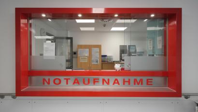 Archivbild: tr
Blick in die Notaufnahme am Kreiskrankenhaus Tirschenreuth, kurz nach der Modernisierung 2019.