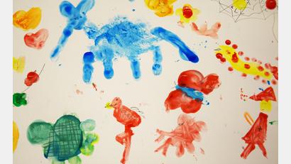 Bild: Stadtmuseum Amberg/exb
Kreativ werden dürfen Kinder und Jugendliche bei der kleinen Werkkantine im Stadtmuseum. Am 10. August beschäftigen sie sich mit Prechtls Handliniendruck.