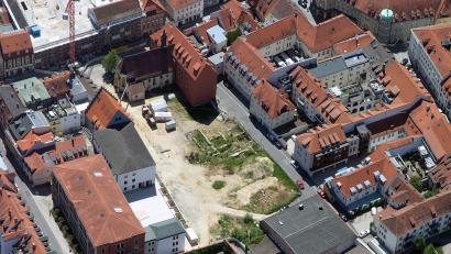 Archivbild: Bernd Georgi
Das Bürgerspitalareal und die Frage, was auf dieser Fläche an einer zentralen Stelle der Innenstadt einmal entstehen soll, beschäftigen seit vielen Jahren Politik und Öffentlichkeit in Amberg.