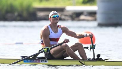 Bild: Sebastian Kahnert/dpa
Oliver Zeidler ist Olympiasieger.