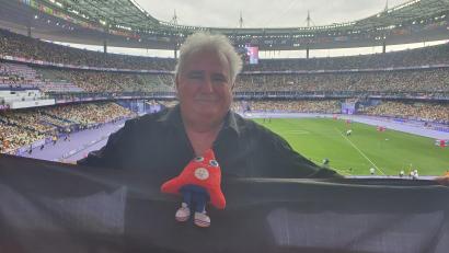 Bild: Peter Gold
Peter Gold verfolgte am Samstagabend die olympischen Leichtathletik-Wettkämpfe im Stade de France.