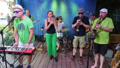 Bild: Kunz
"Skavaria" auf der "Live Stage".