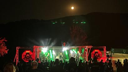 Bild: lei
Die Band Powerlord spielte ihr vorletztes Konzert am AHAU-Open-Air.