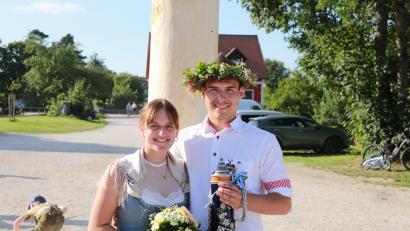Bild: egl
Stefanie Drick und Tobias Eiglsperger sind das neue Oberkirwapaar aus Wolfsbach.