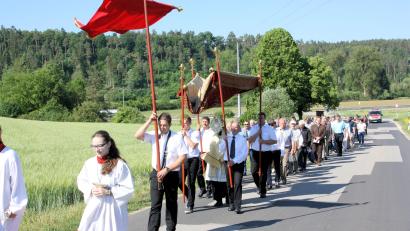 Bild: bjo
Die Schmidmühlener pilgerten zum Brunnlettberg.