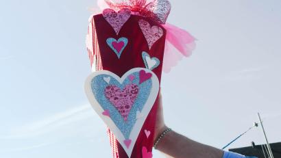 Symbolbild: Gabi Schönberger
Ein Herz für Abc-Schützen: Die Zahlen der Schulanfänger bleiben relativ stabil.