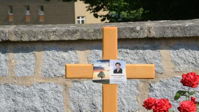 Bild: bey
Renate Helgert wurde auf dem Pleysteiner Friedhof beigesetzt.