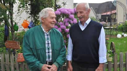 Bild: dob
Andreas Baierl aus Lämersdorf (links) und Karl Axmann aus Roggenstein hüten das „Siebenergeheimnis“ im Luhetal wie einen Schatz. Ihr Wort wird geschätzt und zählt.