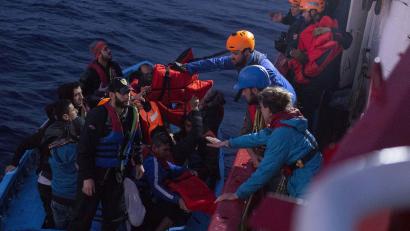 Bild: exb
Die Crew der "Seefuchs" rettete 18 Männer und eine Frau vor dem sicheren Tod.