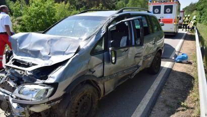 Bild: jma
Auf der SAD18 kam es zu einem Unfall, bei dem sich zwei Personen leicht verletzten.