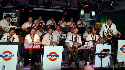 Bild: arw
Die "Metro Big Band" übernimmt am 7. Juni den Start des Serenadensommers  in der Freizeitanlage. Der Höhepunkt der Reihe wird im Jahr des Stadtjubiläums am 19. Juli aufs Festgelände verlegt