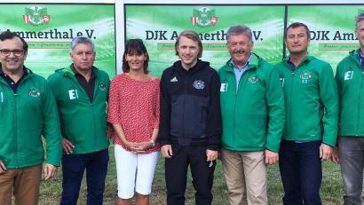 Bild: exb
Die neu gewählte Vorstandschaft der DJK Ammerthal ( auf dem Bild): Stefan Badura, Peter Haller, Andrea Wismeth, Andreas Fraas, Georg Paulus, Hemut Schneider, Dietmar Kuplen