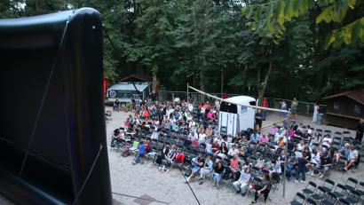 Bild: sne
Ohne den beliebten Eberhofer-Krimi blieben viele Stühle auf dem Schlemmerkino leer.