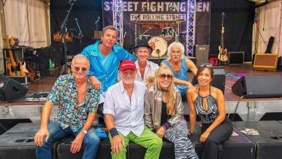 Bild: Street Fighting Men/exb
Die Kulturwerkstatt Hirschau präsentiert am Samstag, 7. September, die Band „Street Fighting Men – The Stones Tribute“ am Monte Kaolino.