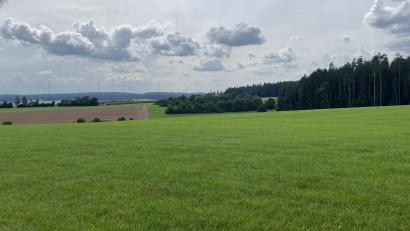 Bild: Nico Hoffmann/exb
So sieht Idylle aus. Bei Zeulenreuth sollen Windräder hin. Die Anwohner hätten sie gern ein Stückchen weiter weg.