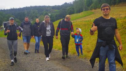 Bild: abi
Die rund zehn Kilometer lange Strecke ging rund um Bad Alexandersbad, Sichersreuth und Kleinwendern.