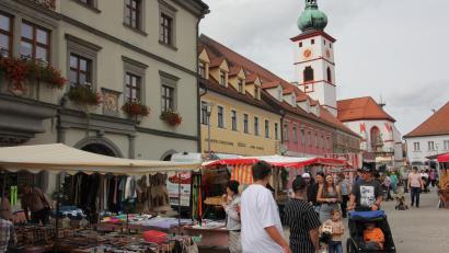 Archivbild: kro
Im vergangenen Jahr war das Interesse am Tirschenreuther Herbstmarkt recht verhalten.
