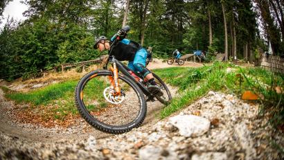 Bild: Leopold Hermann/exb
Eine runde Sache im Grünen: Mountainbiken gewinnt für Touristen im Fichtelgebirge.