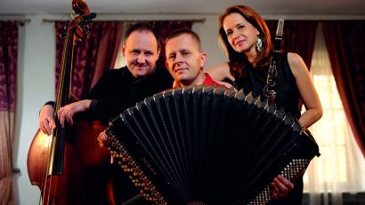 Bild: Di Galitzyaner Klezmorim 
Das polnische Trio Di Galitzyaner Klezmorim.