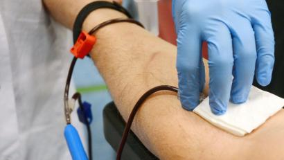 Archivbild: Gabi Schönberger
Jeder gesunde Mensch ab 18 Jahren darf Blut spenden.
