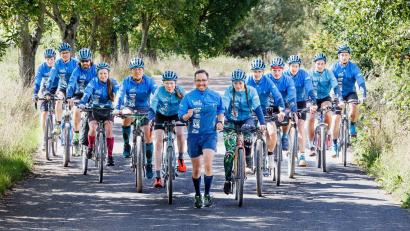 Bild: Christian Bäumler/exb
Bei der "Lauf-KulTour" über insgesamt 1000 Kilometer stehen Sport und Spenden gleichermaßen im Fokus.