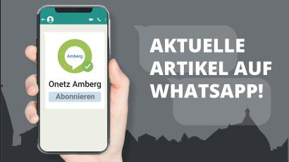 Bild: Marco Meier
Das Onetz ist auch mit einem Kanal für Amberg und den Landkreis Amberg-Sulzbach beim Messenger Whatsapp vertreten.