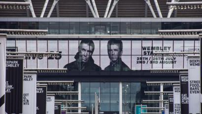 Bild: Vuk Valcic/ZUMA Press Wire/dpa
Im Londoner Wembley-Stadion sind insgesamt fünf Konzerte geplant.