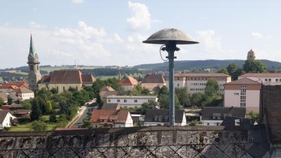 Bild: rw
Im Stadtgebiet von Erbendorf gibt es nur eine Sirene. Diese steht auf der ehemaligen Veitskirche.