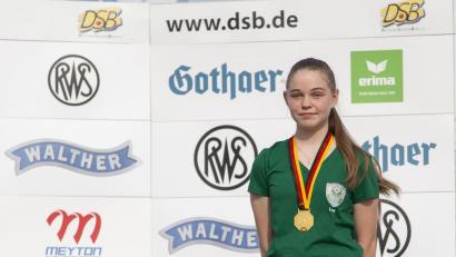 Bild: Thomas Hofmann
Die Michelfelderin Lena Hofmann wurde in ihrer Disziplin Deutsche Meisterin