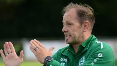 Bild: ham
Trainer Adi Götz empfängt mit seinem FC Wernberg am Freitag Schnaittenbach.
