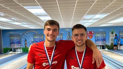 Bild: ruw
Christopher Hiltl und Tobias Klingl von Fortuna Neukirchen krönten sich nach Silber im letzten Jahr zum Bayerischen Meister 2024.