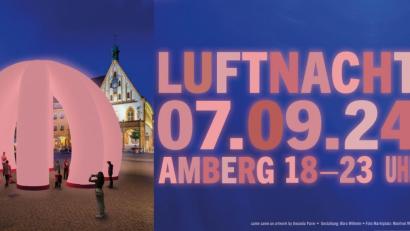 Bild: exb/Büro Wilhelm/Manfred Wilhelm
Die Amberger Luftnacht ist eines der Highlights 2024 im Veranstaltungskalender der Stadt.