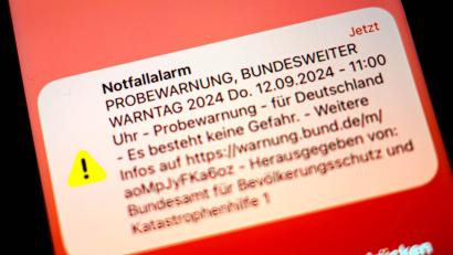 Bild: Sina Schuldt/dpa
Nach dem vierten bundesweiten Warntag gibt es eine positive Bilanz.