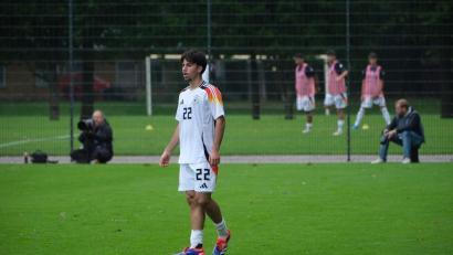 Bild: Stephan Keller
Noah Keller im Spiel gegen Israel.