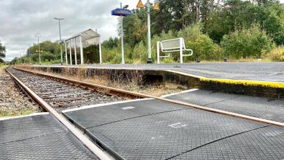 Bild: Gabi Schönberger
Der Bahnhof in Weiherhammer soll barrierefrei werden.