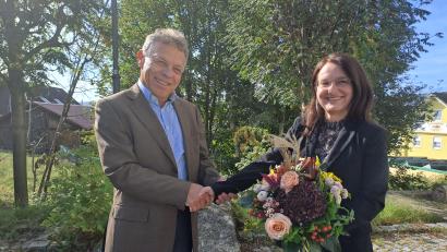 Archivbild: gis
Vor einem Jahr das herzliche Willkommen, nun steht der Abschied von Ricarda Grünig an. Andreas Munder übernimmt wieder die Geschäftsführung der TMO – wenn auch kommissarisch.