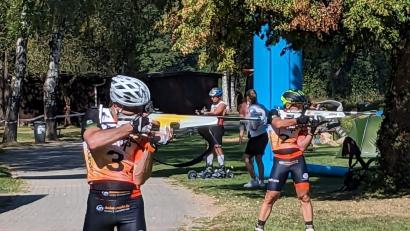 Bild: zmr
Auf Cross-Rollski und mit dem Lasergewehr werden in Weiden Deutsche Meister ermittelt.