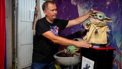 Bild: ald
Marc Rose liebt Filmfiguren. Seine Sammelleidenschaft begann vor 20 Jahren.