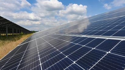 Symbolbild: Patrick Pleul/dpa
Der neue Bürgersolarpark Scheckenhof soll einmal rund 20 Hektar haben. Nun gab der Stadtrat Neustadt am Kulm grünes Licht für die Errichtung.