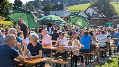 Bild: wrl
Viele Gäste kamen zum Benefizfest.