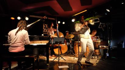Archivbild: Louis Reitz/Jazz-Zirkel
Das "Denis Cuni Quartett" kommt dieses Jahr in neuer Besetzung zum Weidener Jazz-Herbst.