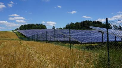 Symbolbild: jut
Ein Solarpark ist auf einer Fläche bei Zirkenreuth an der Straße Richtung Großensees geplant.