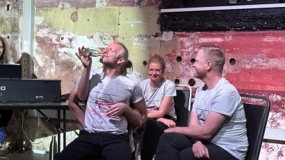 Bild:  Miriam Hofmann
"Impropeller" bietet am Sonntag, 29. September, unter dem Motto "Impro aus dem Sack" ein Improvisationstheater im LaVida in Amberg.