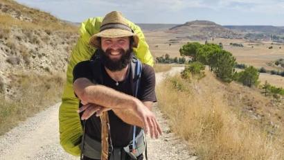 Bild: Eiko Geiß/exb
Anstrengend, aber glücklich beschreibt der 24-Jährige seinen Weg zum Ziel, nach Santiago de Compostela über 3243 Kilometer